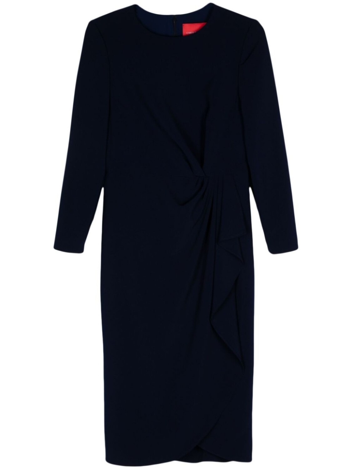 Carolina Herrera драпированное платье миди, синий
Carolina Herrera драпированное платье миди, синий