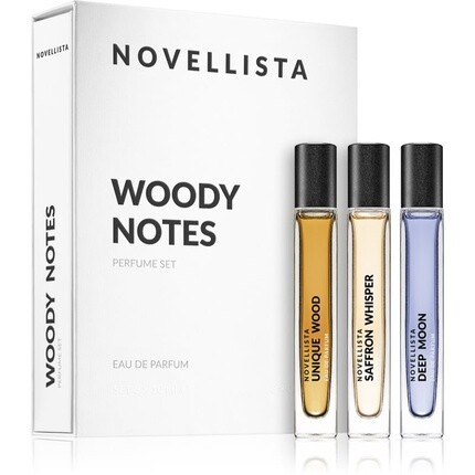 NOVELLISTA Woody Notes Eau de Parfum (подарочный набор) для мужчин
NOVELLISTA Woody Notes Eau de Parfum (подарочный набор) для мужчин