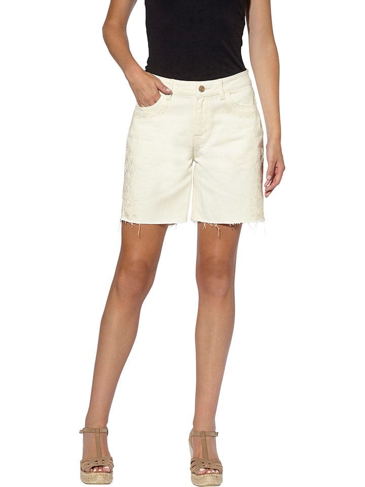 Тканевые шорты Heine, кремовый
Тканевые шорты Heine, кремовый