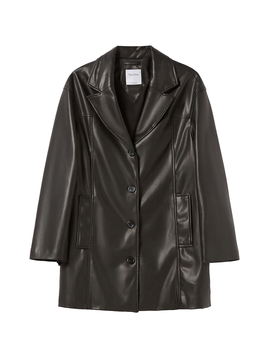 Блейзер Bershka, черный
Блейзер Bershka, черный