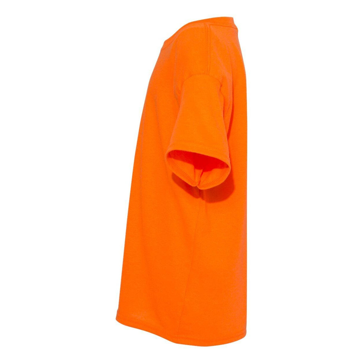 Молодежная футболка Hanes Ecosmart, цвет Safety Orange 
Молодежная футболка Hanes Ecosmart, цвет Safety Orange