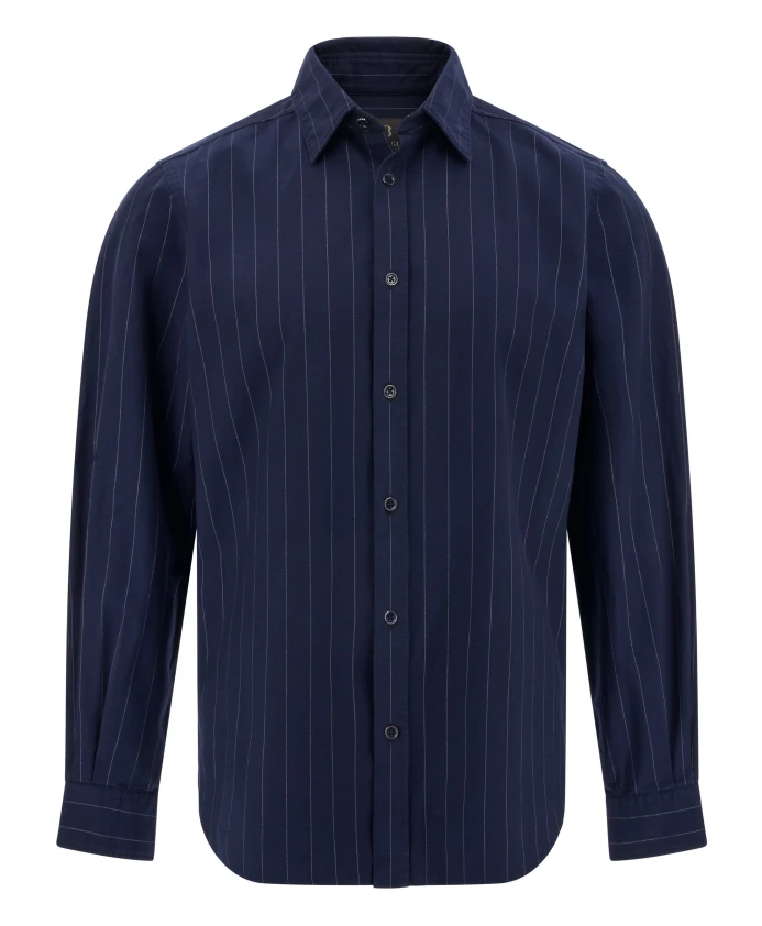 Рубашка-Оксфорд из хлопка в полоску, стандартного кроя. Boggi Milano, синий
Рубашка-Оксфорд из хлопка в полоску, стандартного кроя. Boggi Milano, синий