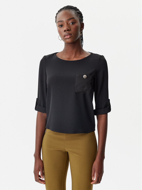 Блузка обычного кроя CFC0122605003 Rinascimento, черный
Блузка обычного кроя CFC0122605003 Rinascimento, черный