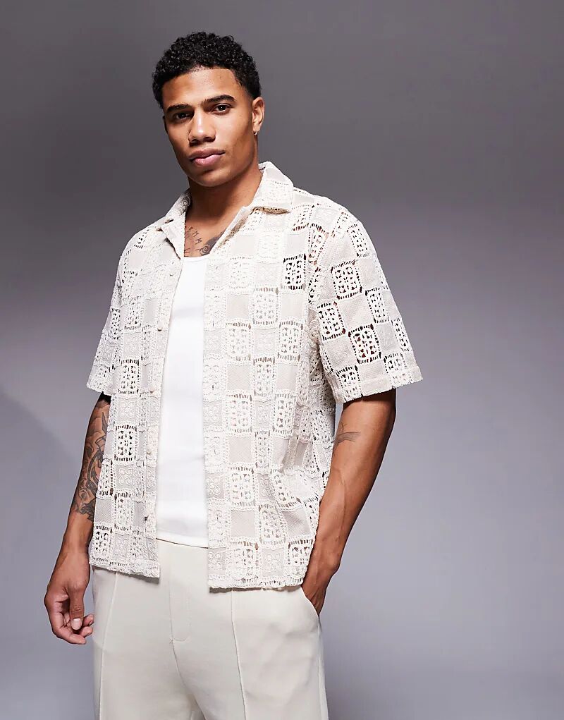 Свободная рубашка свободного кроя премиум-класса в нейтральном цвете ASOS DESIGN
Свободная рубашка свободного кроя премиум-класса в нейтральном цвете ASOS DESIGN