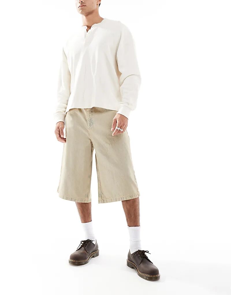 Джинсовые шорты в отбеливателе ASOS DESIGN
Джинсовые шорты в отбеливателе ASOS DESIGN