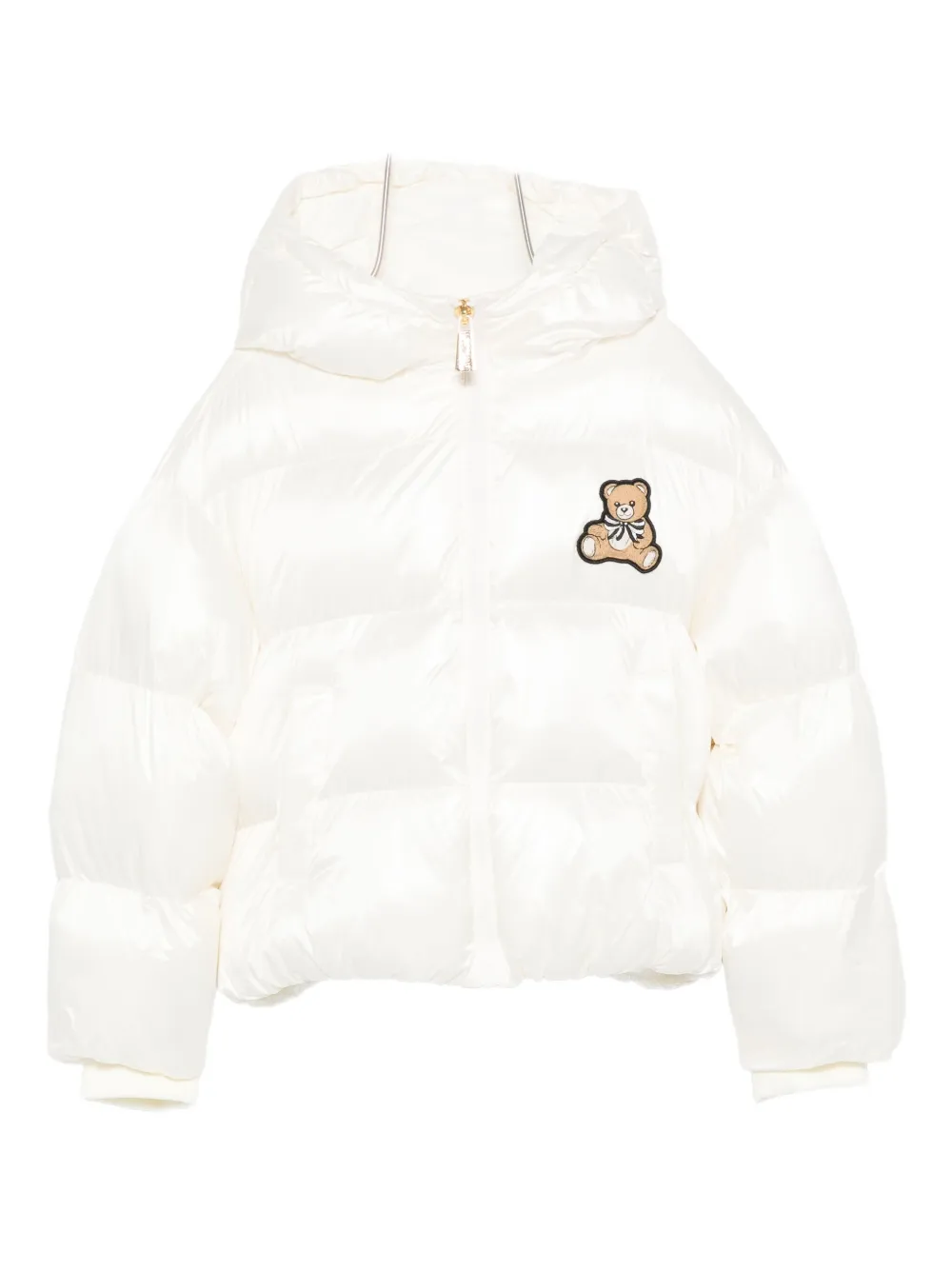 Куртка с аппликацией в виде медвежонка Moschino Kids, белый
Куртка с аппликацией в виде медвежонка Moschino Kids, белый