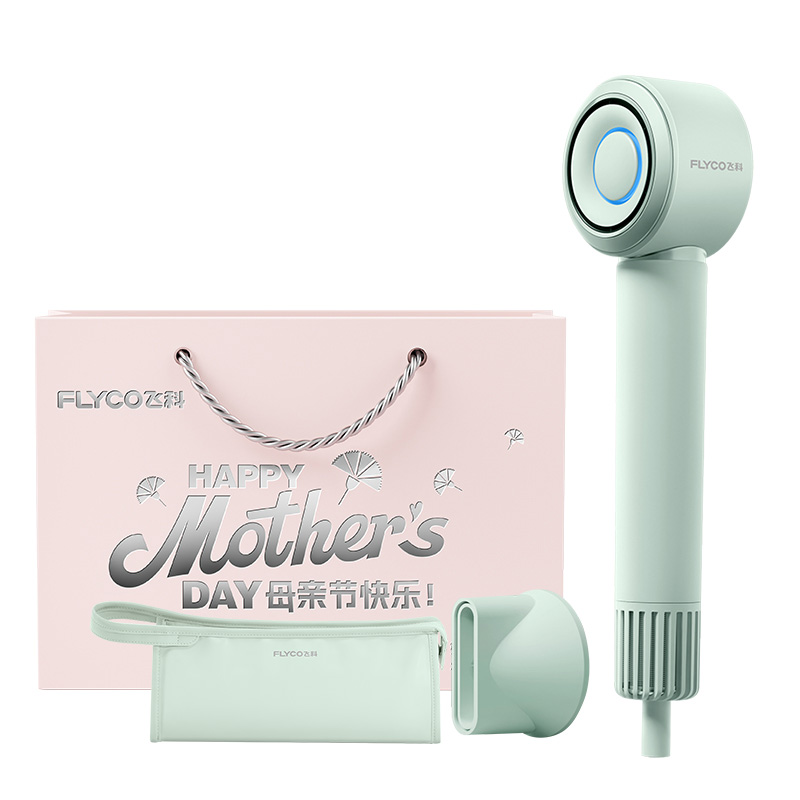 Фен для волос с отрицательными ионами FH6371 Flyco, FH6371 crystal green 
Фен для волос с отрицательными ионами FH6371 Flyco, FH6371 crystal green