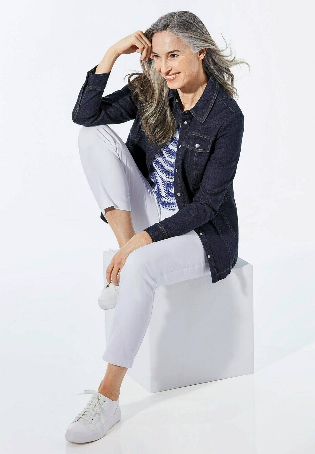 Джинсовая куртка MIT DETAILS GOLDNER, темно-синий
Джинсовая куртка MIT DETAILS GOLDNER, темно-синий