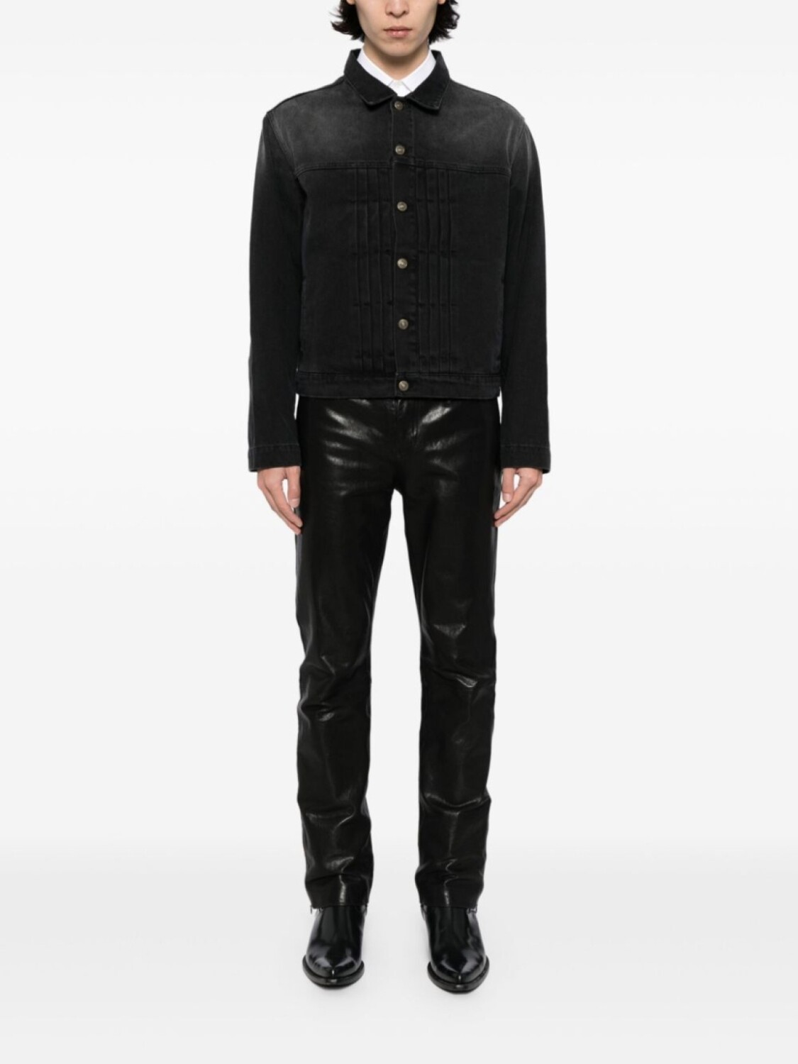 424 джинсовая куртка с нашивкой-логотипом, серый
424 джинсовая куртка с нашивкой-логотипом, серый