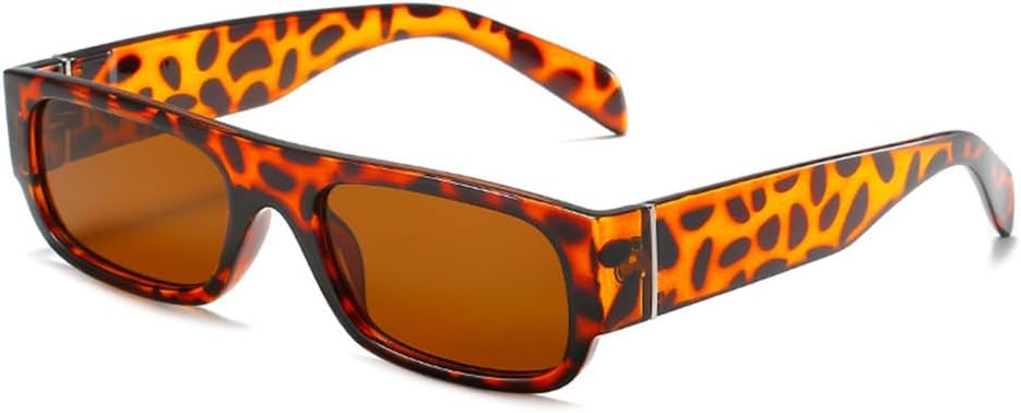 Ретро маленькие прямоугольные солнцезащитные очки для женщин и мужчин, модные очки цвета шампанского и фиолетового, черные, с защитой от УФ-излучения UV400 KTUCN, Leopard Tea
Ретро маленькие прямоугольные солнцезащитные очки для женщин и мужчин, модные очки цвета шампанского и фиолетового, черные, с защитой от УФ-излучения UV400 KTUCN, Leopard Tea