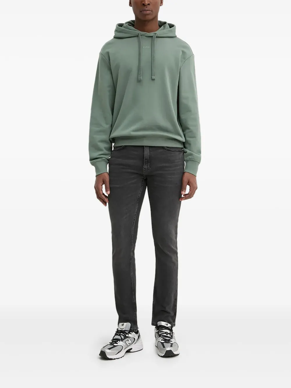 Худи с логотипом HUGO, зеленый
Худи с логотипом HUGO, зеленый