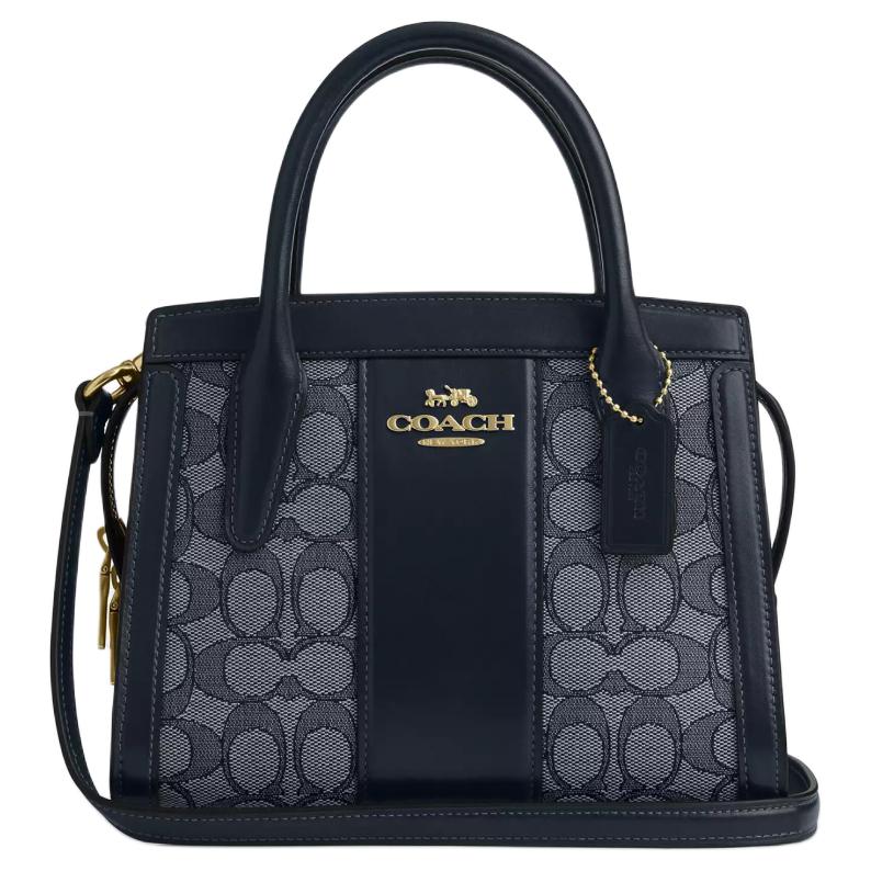 COACH Андреа Жаккардовая сумка через плечо из телячьей кожи маленький размер женская полуночно-синяя
COACH Андреа Жаккардовая сумка через плечо из телячьей кожи маленький размер женская полуночно-синяя