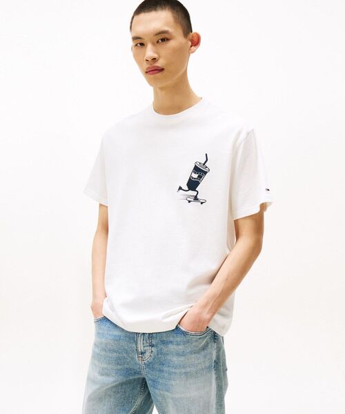 Футболка свободного кроя с графическим принтом на спине TOMMY JEANS, белый
Футболка свободного кроя с графическим принтом на спине TOMMY JEANS, белый