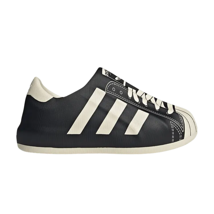 Кроссовки adiFOM Superstar 'Black Cream White', черный
Кроссовки adiFOM Superstar 'Black Cream White', черный