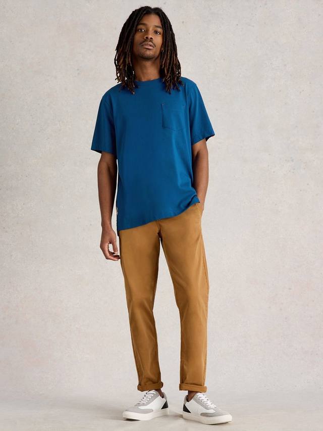 Хлопковая футболка с карманом White Stuff, синий
Хлопковая футболка с карманом White Stuff, синий