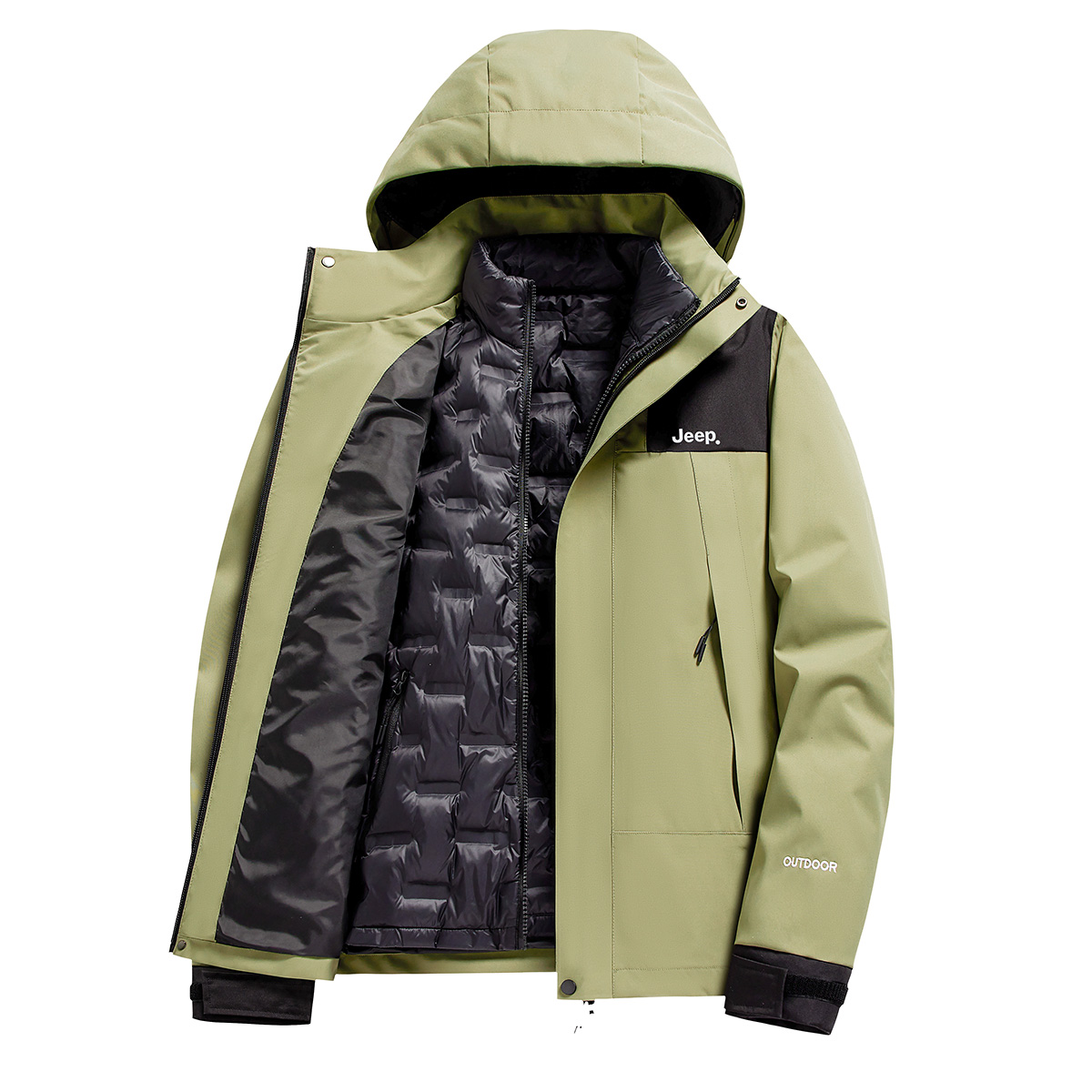 Пуховик Leisure Collection Unisex Jeep, matcha зеленый (down 3-in-1)
Пуховик Leisure Collection Unisex Jeep, matcha зеленый (down 3-in-1)