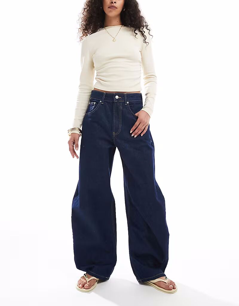 Джинсы-бочонки с высокой талией ASOS DESIGN, цвет: промытый
Джинсы-бочонки с высокой талией ASOS DESIGN, цвет: промытый