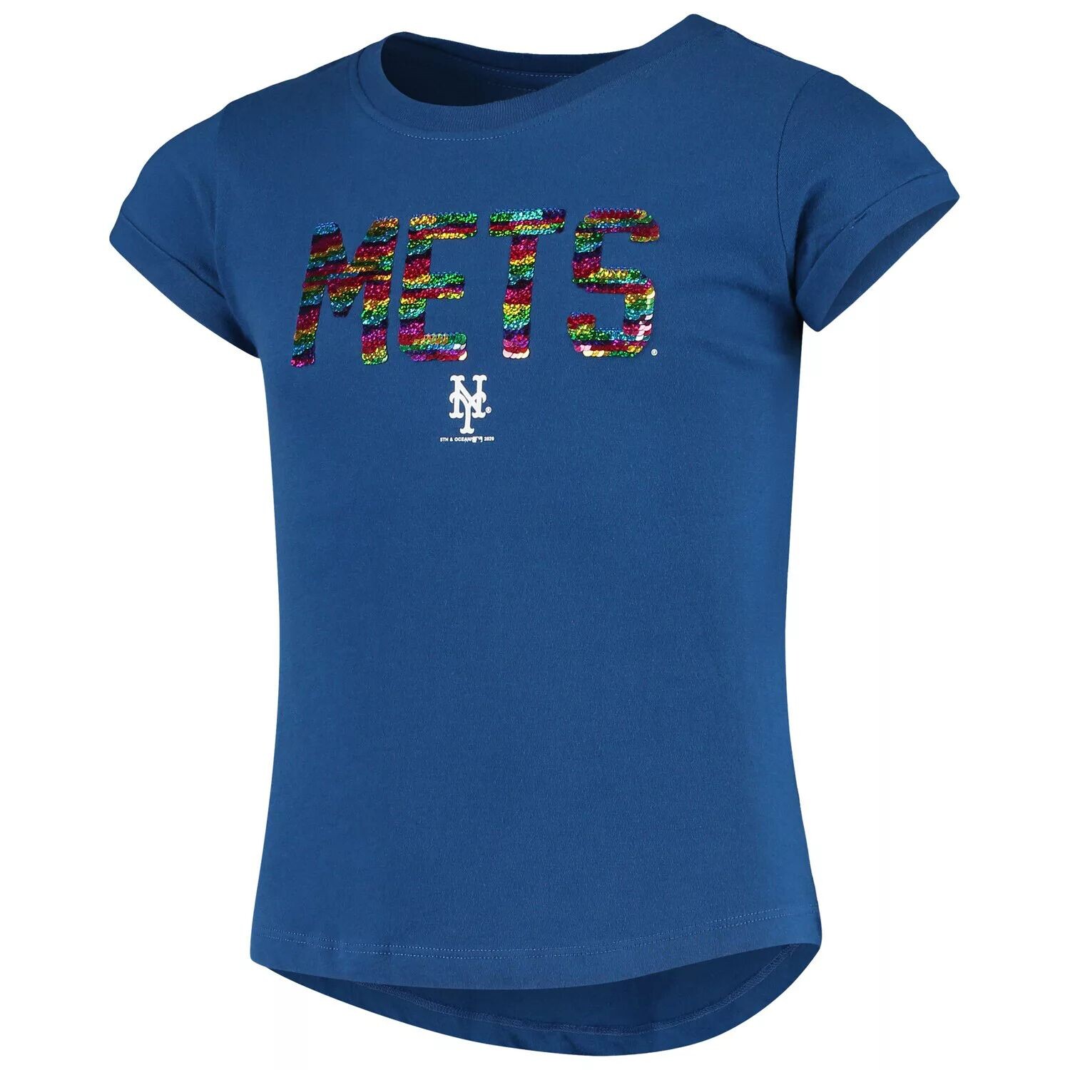 Молодежная футболка New Era Royal New York Mets с пайетками для девочек New Era
Молодежная футболка New Era Royal New York Mets с пайетками для девочек New Era