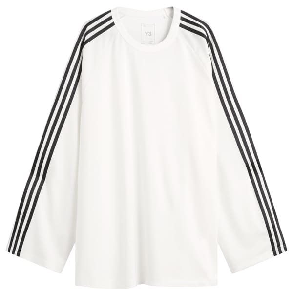 Футболка Y-3 с тремя полосками, белая
Футболка Y-3 с тремя полосками, белая