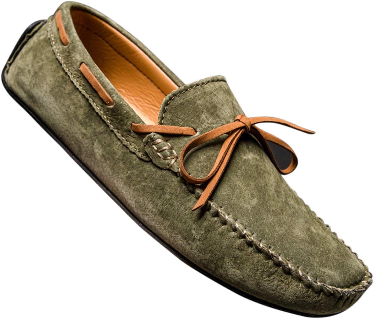 Мужские лоферы Повседневные мокасины Модная замшевая обувь на шнуровке Без шнуровки Плоские туфли и прогулок Santimon, зеленый
Мужские лоферы Повседневные мокасины Модная замшевая обувь на шнуровке Без шнуровки Плоские туфли и прогулок Santimon, зеленый