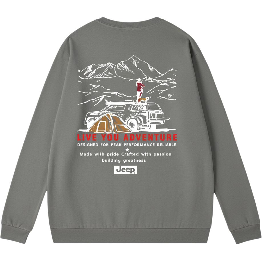 Свитшот Unisex Crew Neck Moderate Heavyweight Jeep, темно-серый
Свитшот Unisex Crew Neck Moderate Heavyweight Jeep, темно-серый