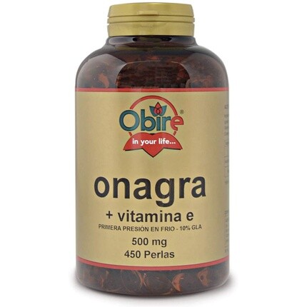 Масло вечерней примулы Obire 500 мг. 450 жемчужин
Масло вечерней примулы Obire 500 мг. 450 жемчужин