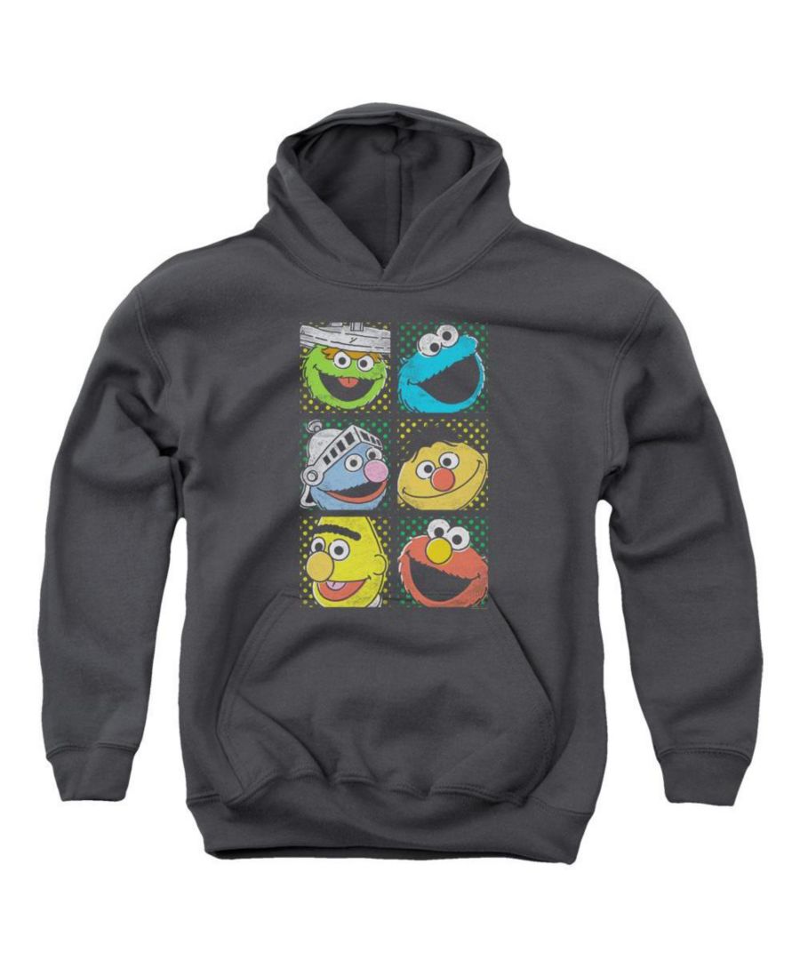 Толстовка с капюшоном Youth Group Squares Sesame Street, Charcoal
Толстовка с капюшоном Youth Group Squares Sesame Street, Charcoal