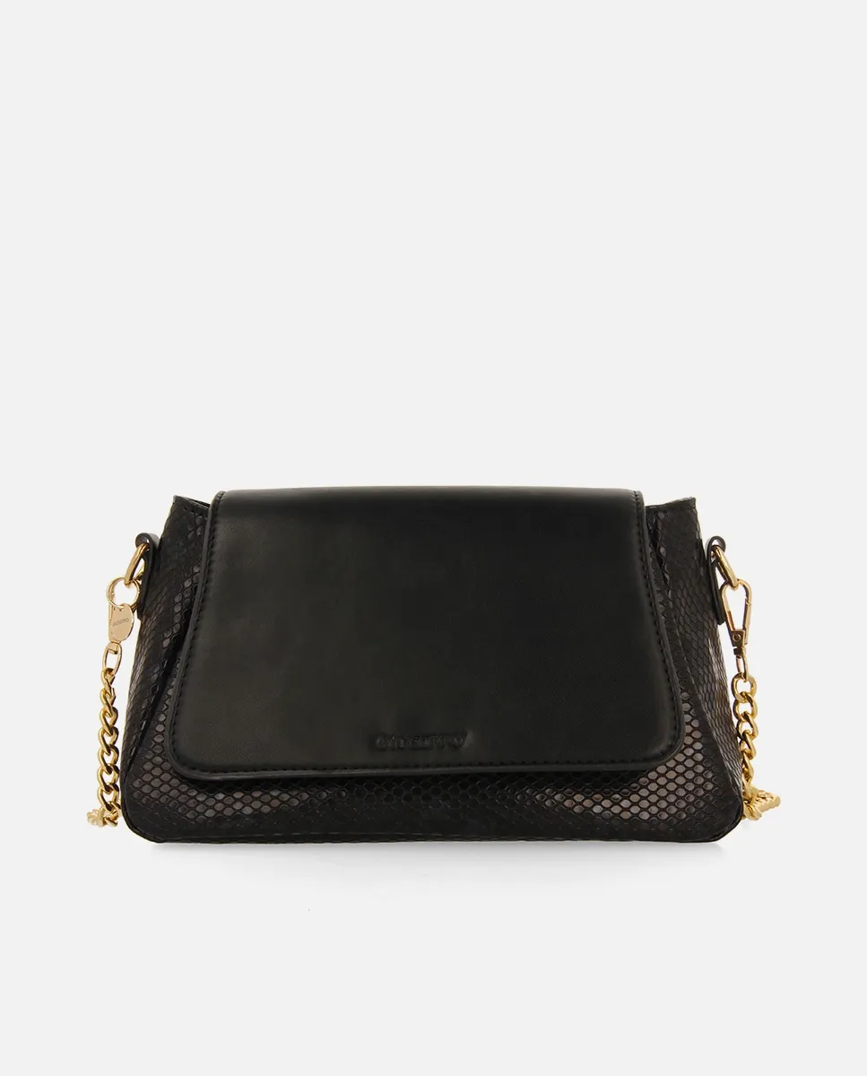 Женская сумка-бандо с молнией и цепочкой в черном цвете Gioseppo, черный
Женская сумка-бандо с молнией и цепочкой в черном цвете Gioseppo, черный