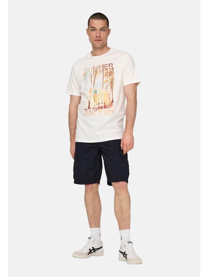 Тканевые шорты Only&Sons, темно-синий
Тканевые шорты Only&Sons, темно-синий