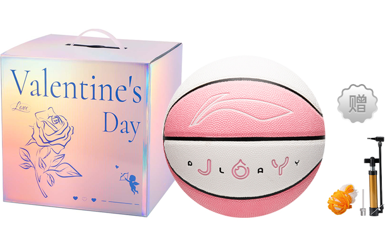Баскетбольный мяч PU розовый/белый размер 6 тренировочный unisex LINING, Valentine's Day Box-Accessory Included
Баскетбольный мяч PU розовый/белый размер 6 тренировочный unisex LINING, Valentine's Day Box-Accessory Included