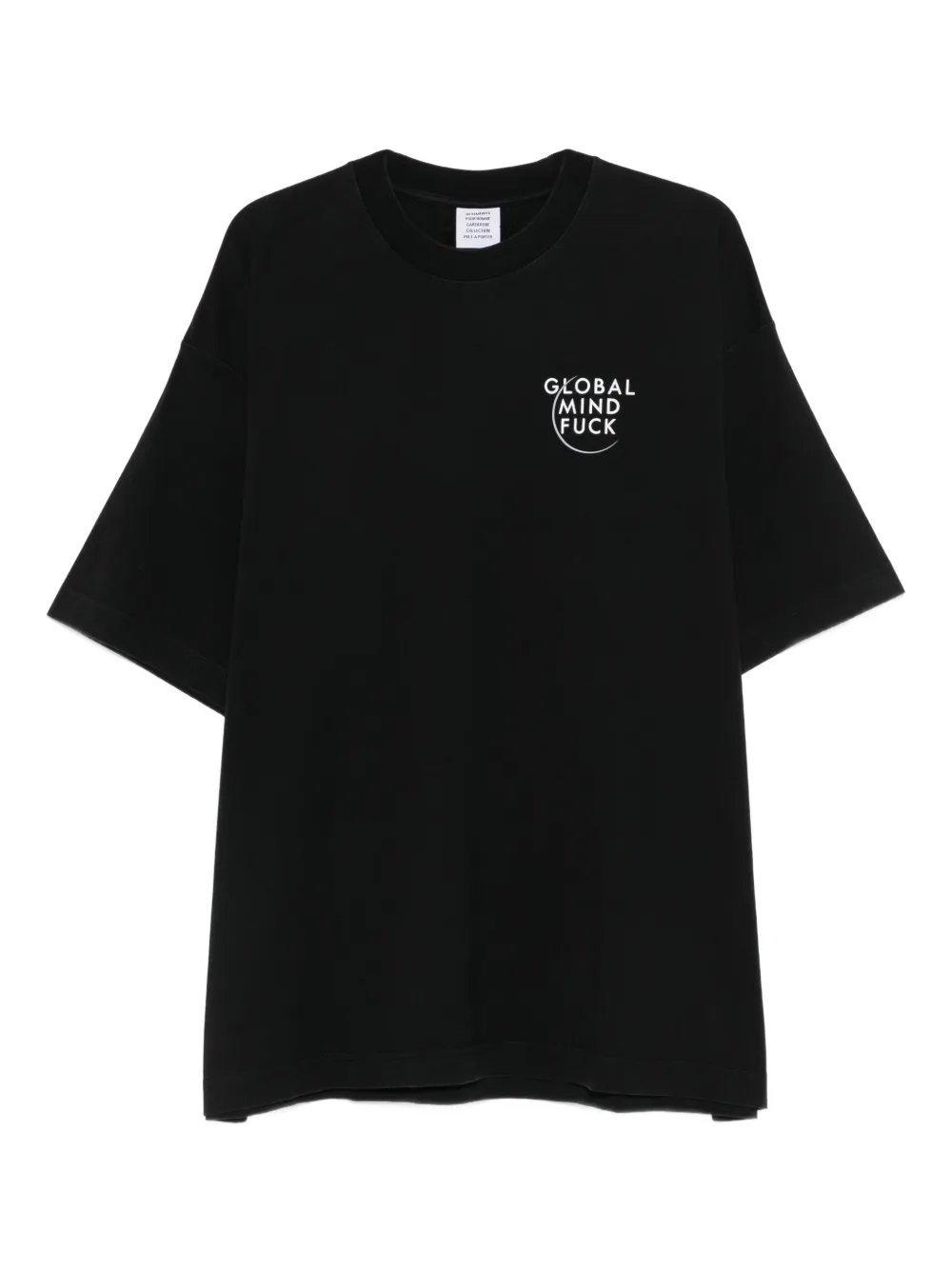 Футболка с принтом VETEMENTS, черный
Футболка с принтом VETEMENTS, черный
