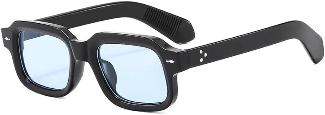 Солнцезащитные очки для мужчин и женщин - защита UV400 - панк, маленькая оправа, цветные линзы, для занятий спортом на открытом воздухе и вождения DSVIGF, Black Blue
Солнцезащитные очки для мужчин и женщин - защита UV400 - панк, маленькая оправа, цветные линзы, для занятий спортом на открытом воздухе и вождения DSVIGF, Black Blue