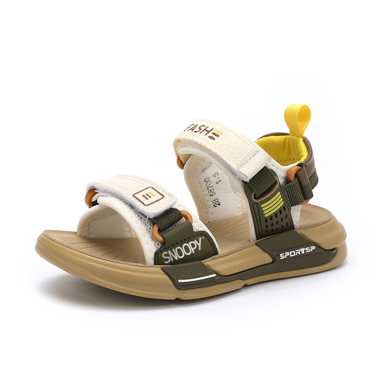 Детские сандалии с низким верхом, дышащие, противоскользящие и износостойкие, с отскоком SNOOPY, хаки
Детские сандалии с низким верхом, дышащие, противоскользящие и износостойкие, с отскоком SNOOPY, хаки