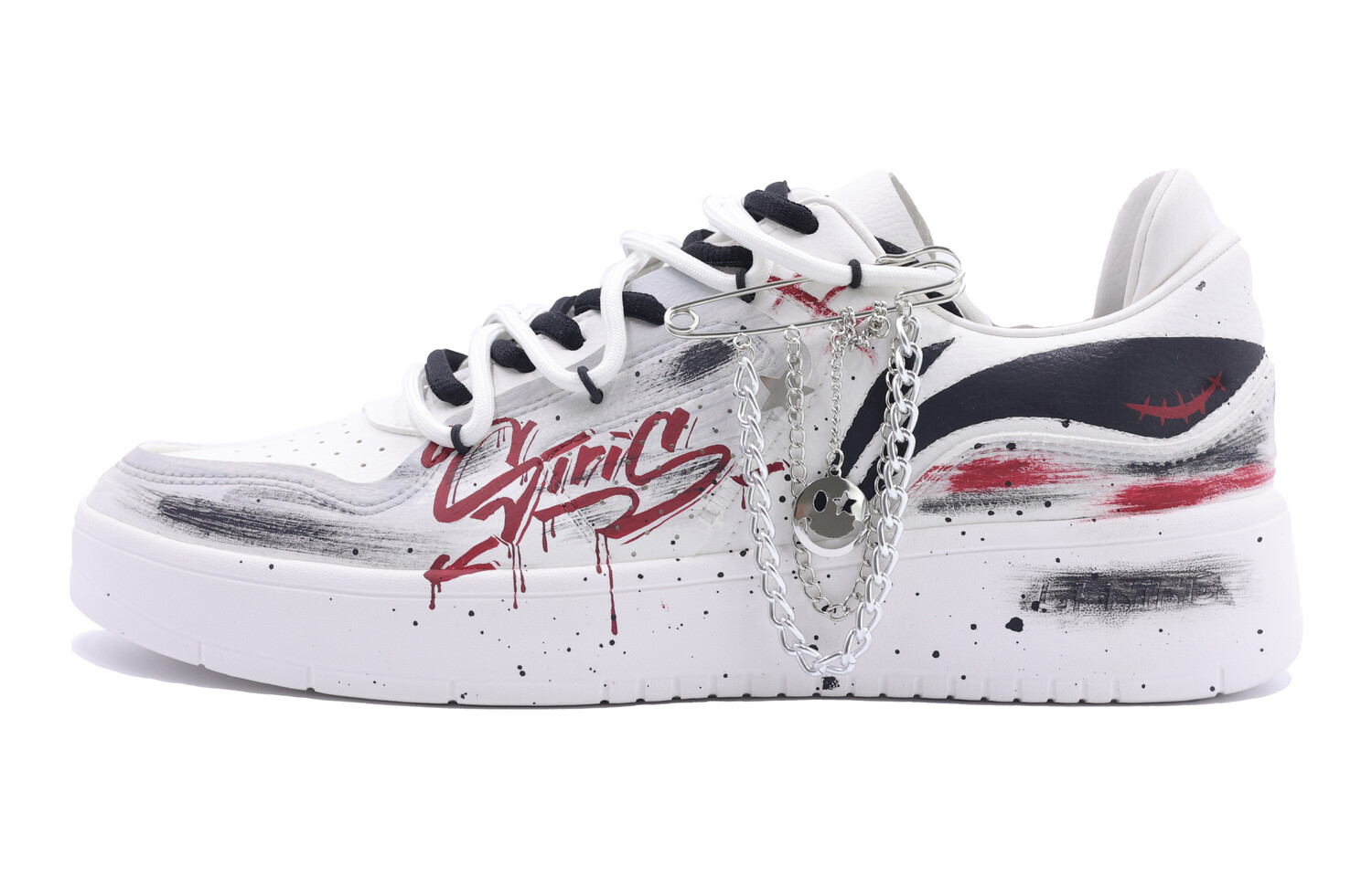 Кроссовки LINING Street Player Skateboarding Shoes Men Low-top Black/Dark Obsidian/Total Orange, белый
Кроссовки LINING Street Player Skateboarding Shoes Men Low-top Black/Dark Obsidian/Total Orange, белый