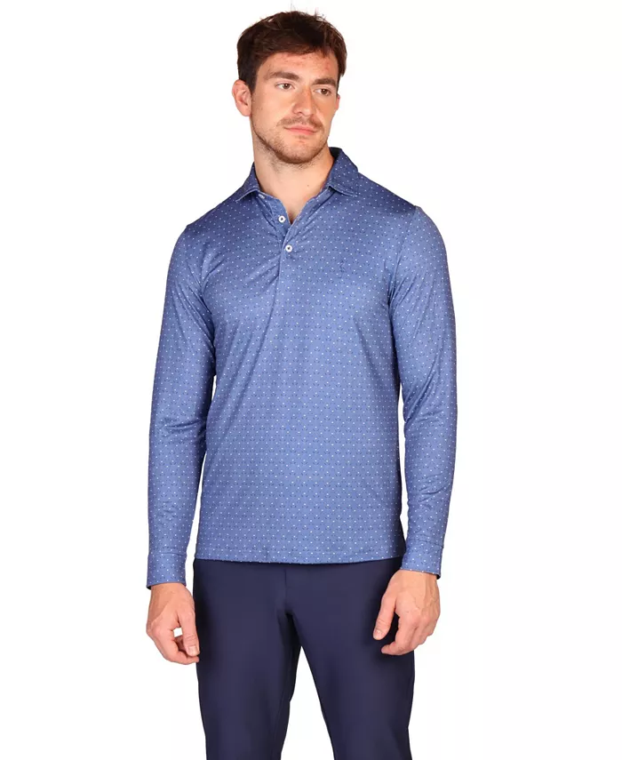 Гольф поло с длинным рукавом для игры Tailorbyrd, синий
Гольф поло с длинным рукавом для игры Tailorbyrd, синий