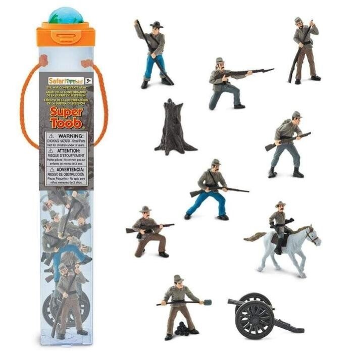 Safari Ltd 100713 Солдаты армии Конфедерации в большой трубе
Safari Ltd 100713 Солдаты армии Конфедерации в большой трубе