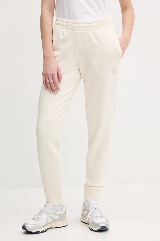 Хлопковые спортивные брюки Puma, бежевый
Хлопковые спортивные брюки Puma, бежевый