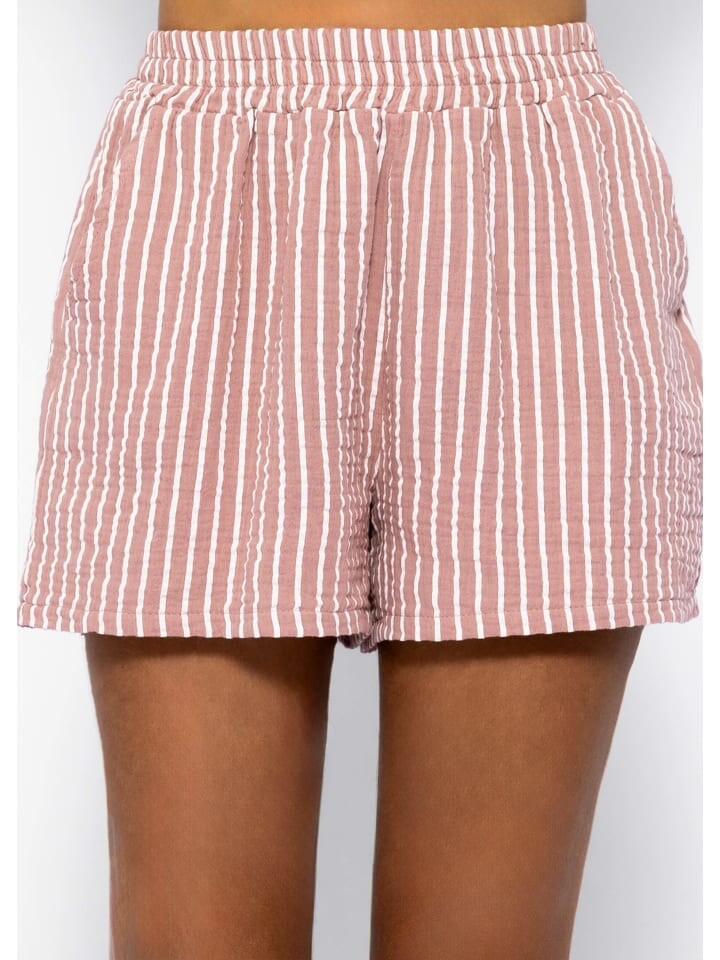 Шорты SASSYCLASSY, цвет rosa, weiß 
Шорты SASSYCLASSY, цвет rosa, weiß