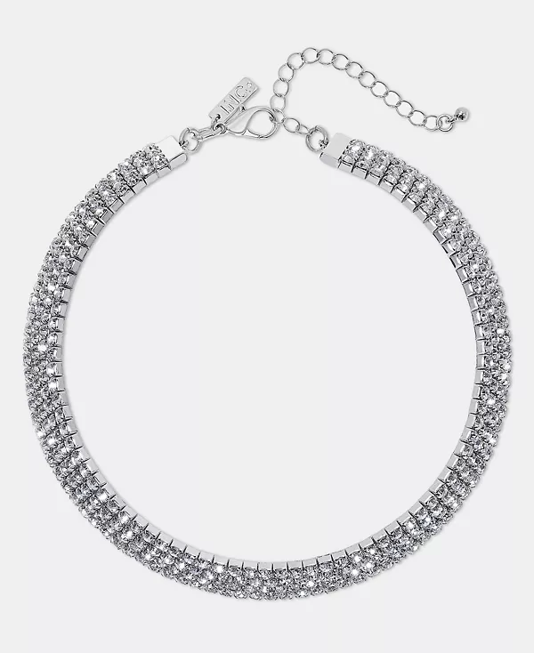Многорядное гибкое ожерелье с кристаллами, эксклюзив от Macy's I.N.C. International Concepts, rhodium/crystal
Многорядное гибкое ожерелье с кристаллами, эксклюзив от Macy's I.N.C. International Concepts, rhodium/crystal