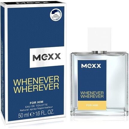 Туалетная вода-спрей Wherever Man 50 мл, Mexx
Туалетная вода-спрей Wherever Man 50 мл, Mexx