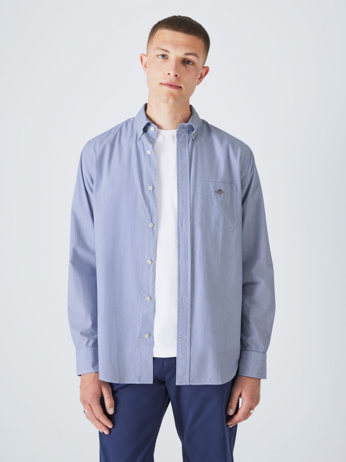 Рубашка в полоску из поплина GANT Banker, 436 College Blue
Рубашка в полоску из поплина GANT Banker, 436 College Blue