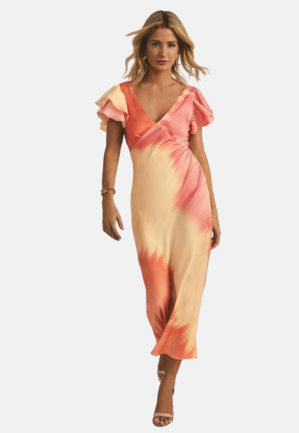 Платье V-NECK FRILL SLEEVE Friends Like These, светло-розовый
Платье V-NECK FRILL SLEEVE Friends Like These, светло-розовый