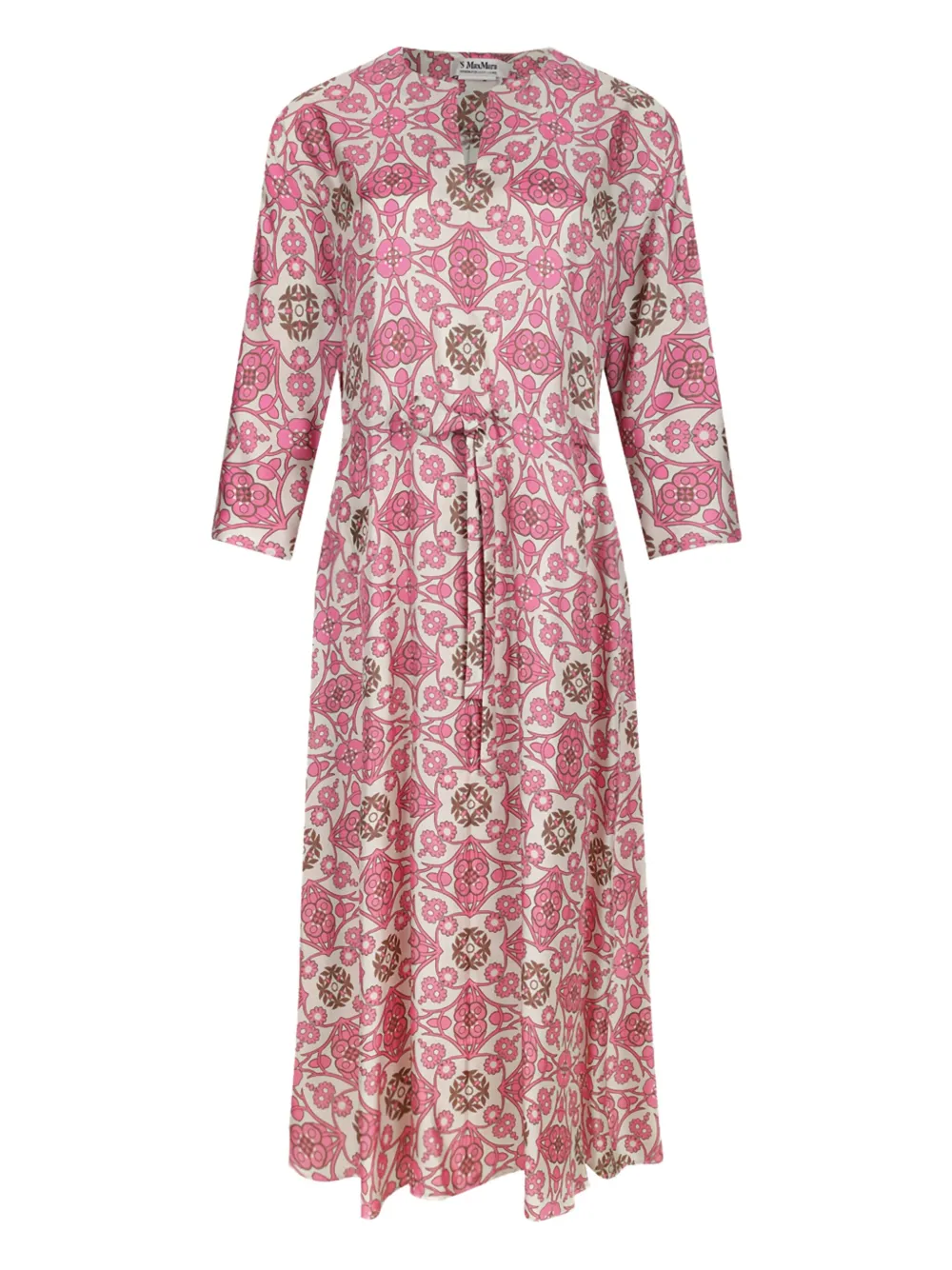 Шелковое платье миди 'S Max Mara, розовый
Шелковое платье миди 'S Max Mara, розовый