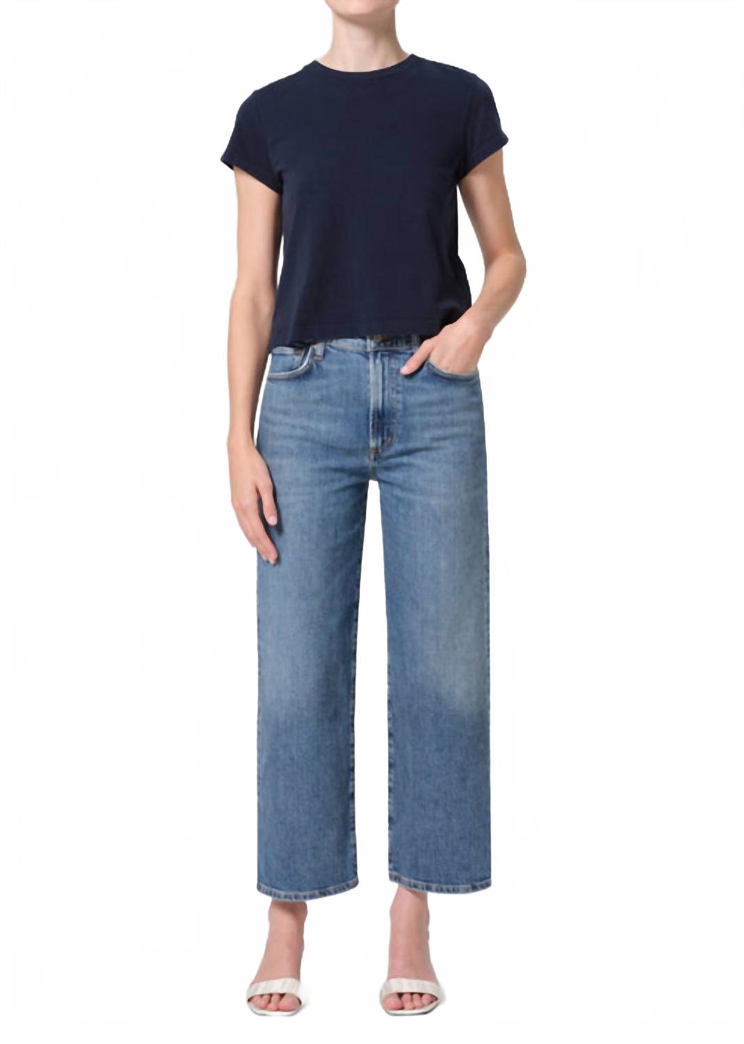 Джинсы Harper укороченные в цвете Moor AGOLDE, Moor 
Джинсы Harper укороченные в цвете Moor AGOLDE, Moor