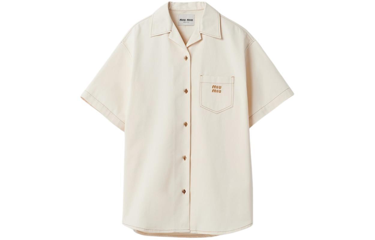 Платье женское Miu Miu с короткими рукавами, бежевый
Платье женское Miu Miu с короткими рукавами, бежевый