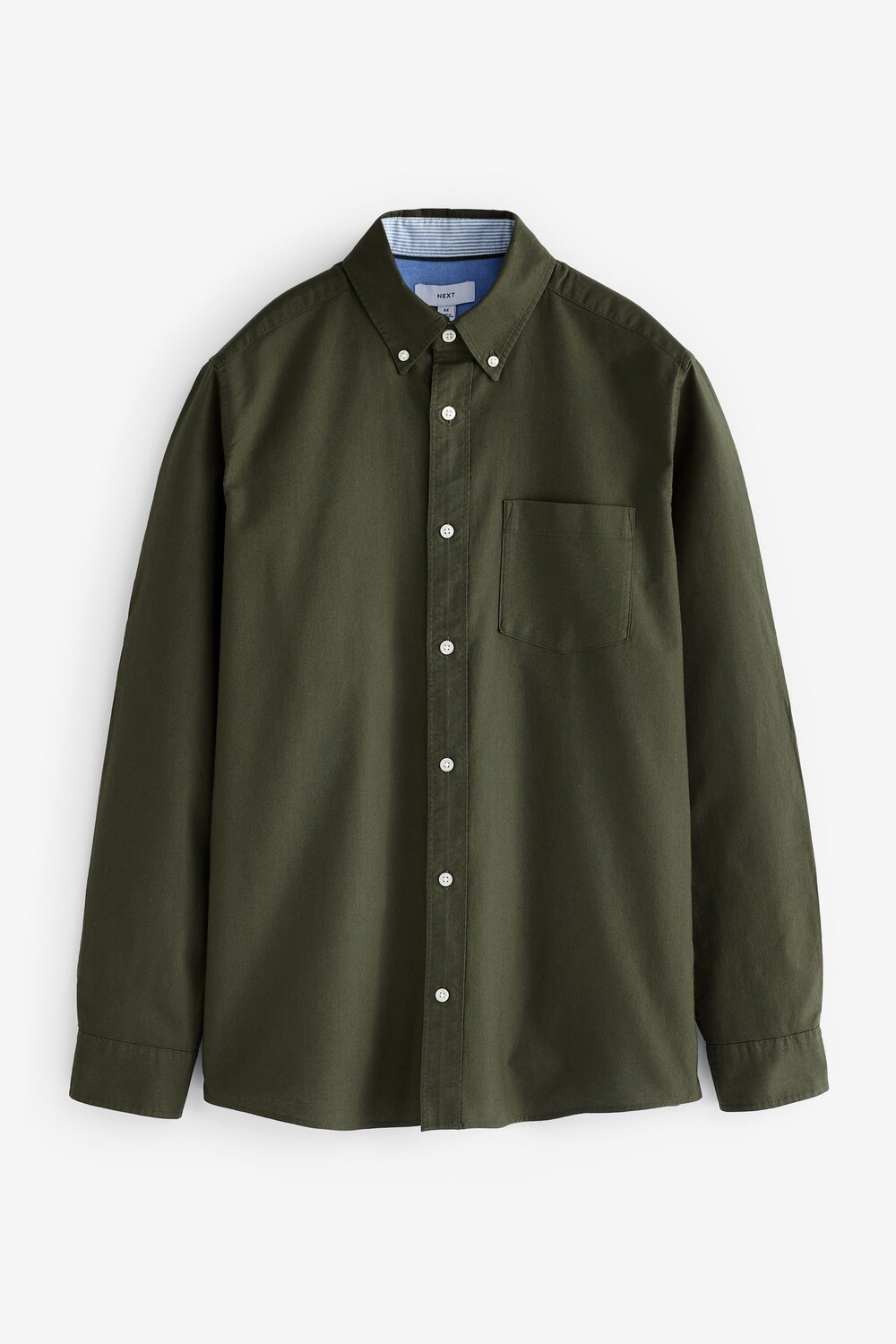 Рубашка Оксфорд с длинным рукавом Next, зеленый
Рубашка Оксфорд с длинным рукавом Next, зеленый