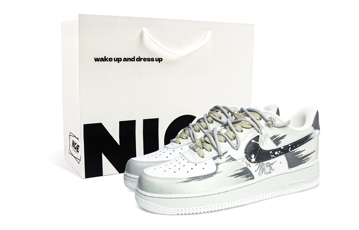 Кроссовки Nike Air Force 1 Abrasion Resistant Low Top Skateboard Unisex Concrete Gray, цвет Concrete Gray 
Кроссовки Nike Air Force 1 Abrasion Resistant Low Top Skateboard Unisex Concrete Gray, цвет Concrete Gray
