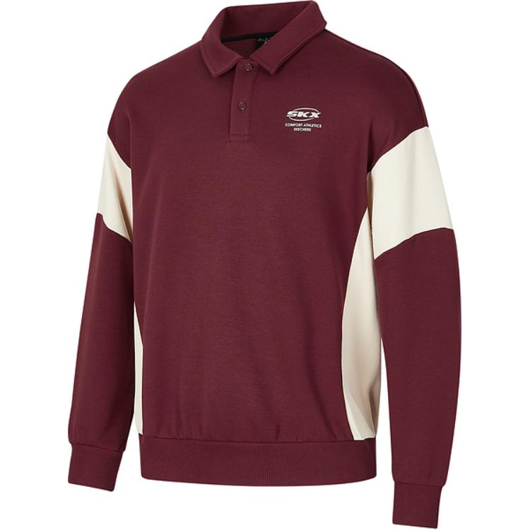 Спортивная толстовка унисекс виноградный красный Skechers
Спортивная толстовка унисекс виноградный красный Skechers