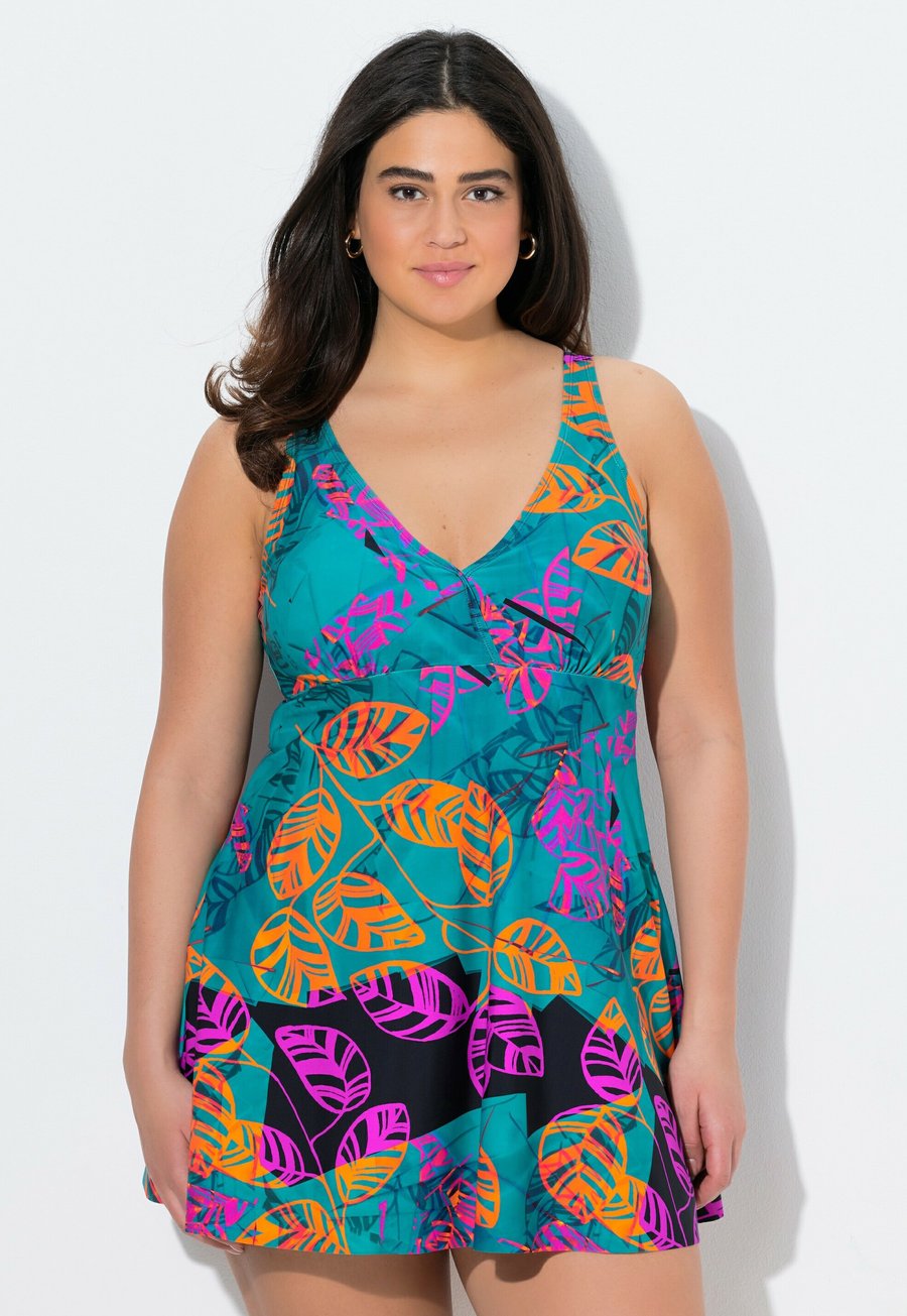 Купальник Ulla Popken VIBRANT LEAF PRINT , Petrol/Teal
Купальник Ulla Popken VIBRANT LEAF PRINT , Petrol/Teal