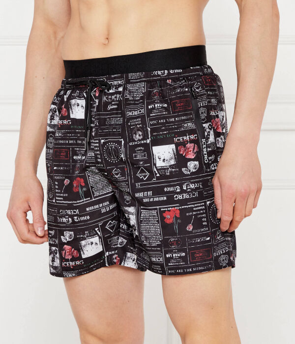 Шорты для плавания Regular fit Iceberg, черный
Шорты для плавания Regular fit Iceberg, черный